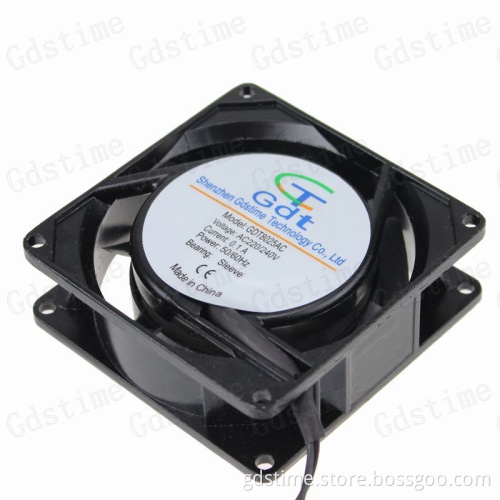 Gdstime 240V 3inch 80x80x25mm 80mm AC Cooling Axial Fan